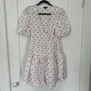 J crew polka dot dress